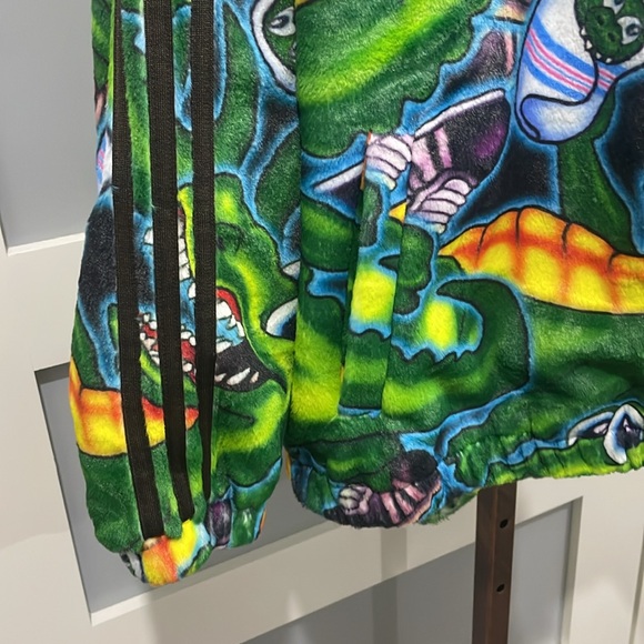 đź’šNWTđź’šADIDAS ORIGINALS x KERWIN FROST MENS KF JACKET. CROCODILE PRINT. SIZE:XL - Picture 5 of 7